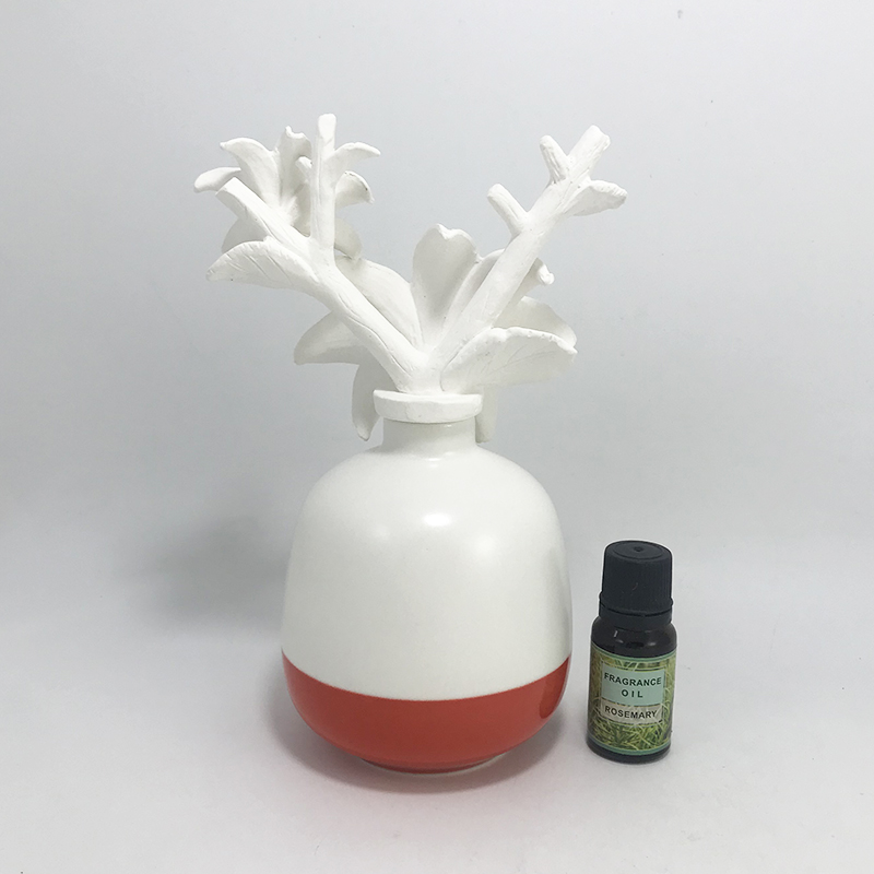 UK Customized ceramic flower diffuser with private label
